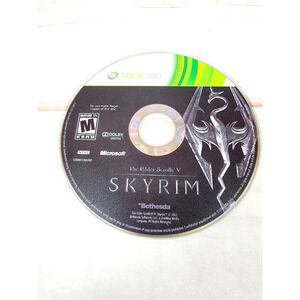 The Elder Scrolls V: Skyrim - Xbox 360 Game - Disc Only - Tested